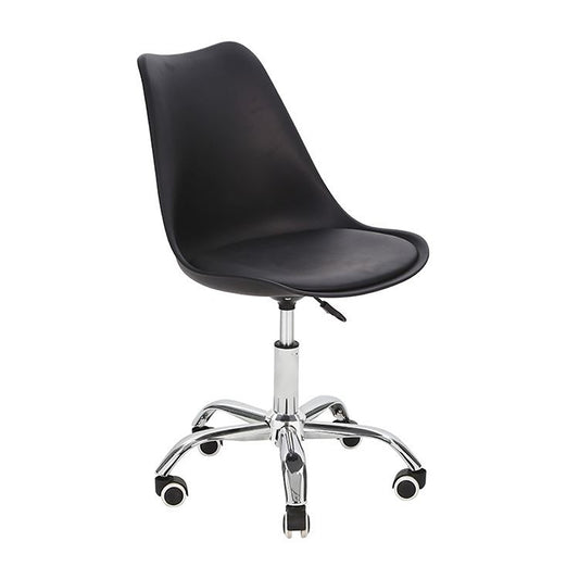 Silla De Oficina Eames Secretaria Negro