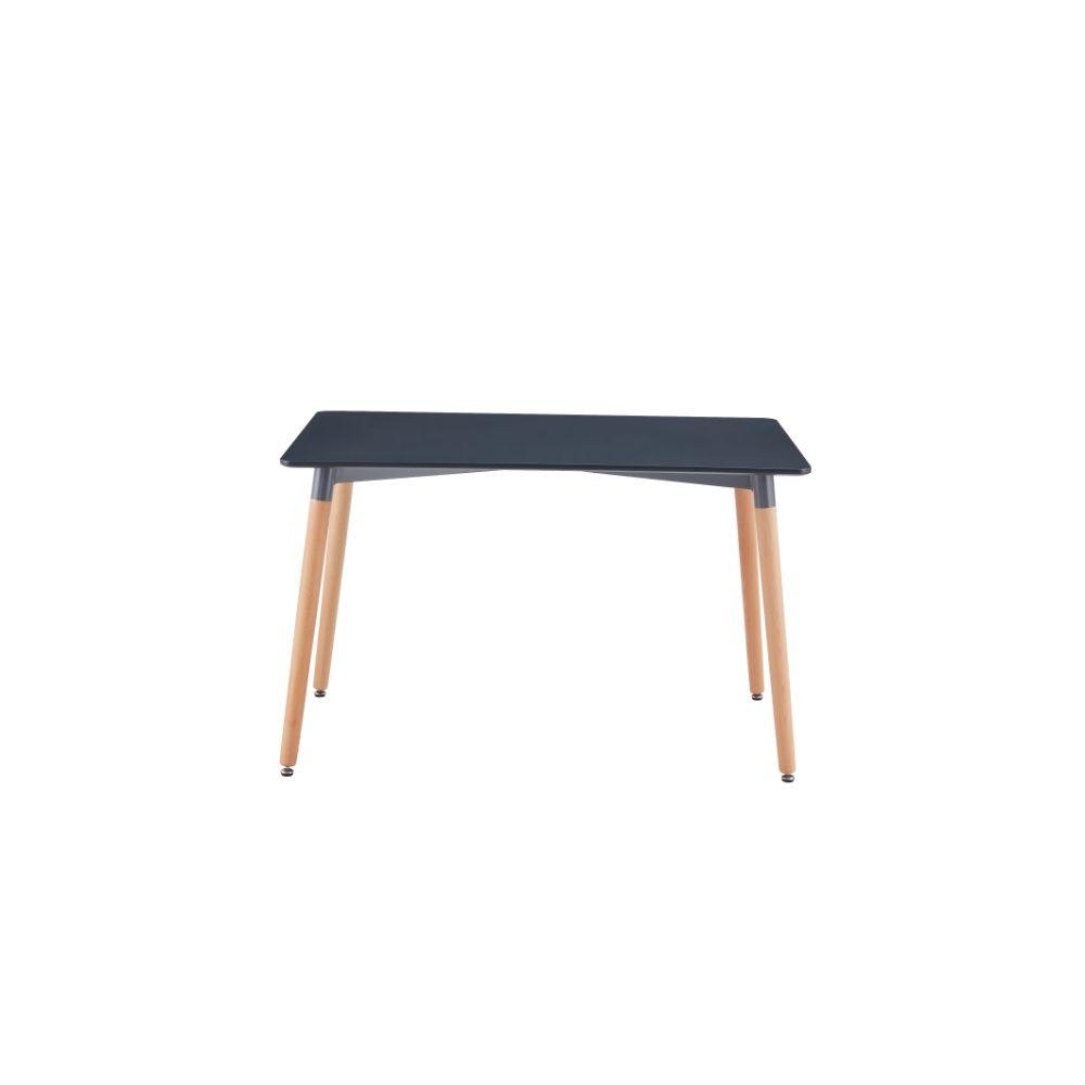 Mesa Eames Rectangular Negra 160X80X74
