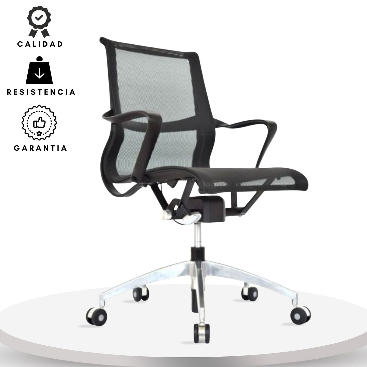 Silla de Oficina Shantal Negra