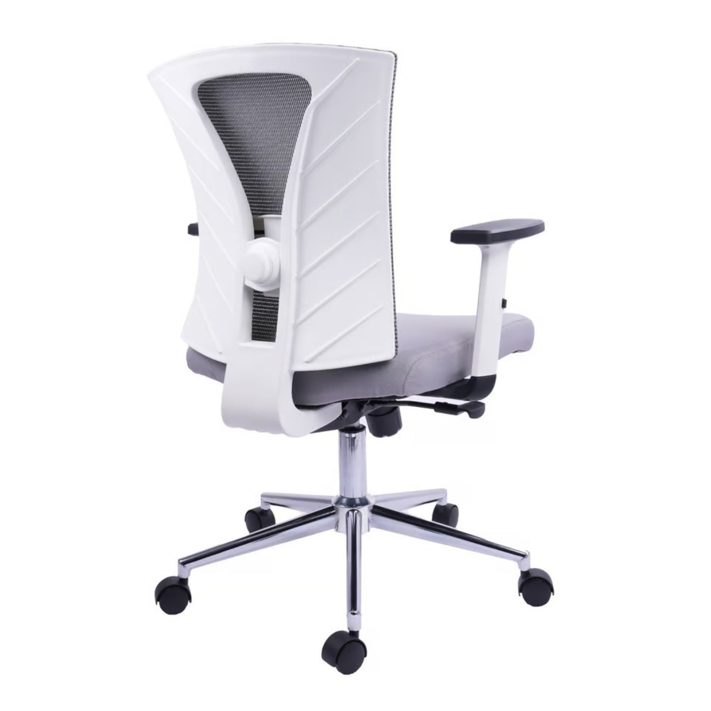 Silla De Oficina Turmanila Gerente Gris Blanca