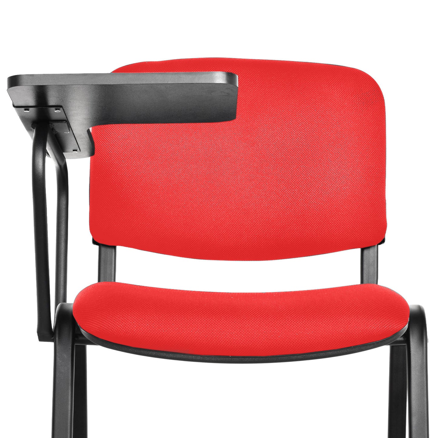 Silla Universitaria Isosceles Tapizada Brazo Fijo rojo