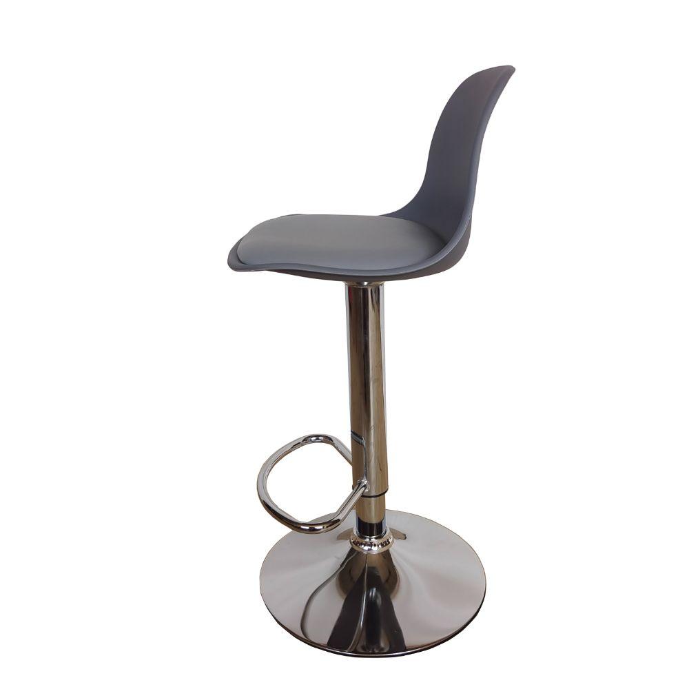Silla Bar Fragua Gris X2