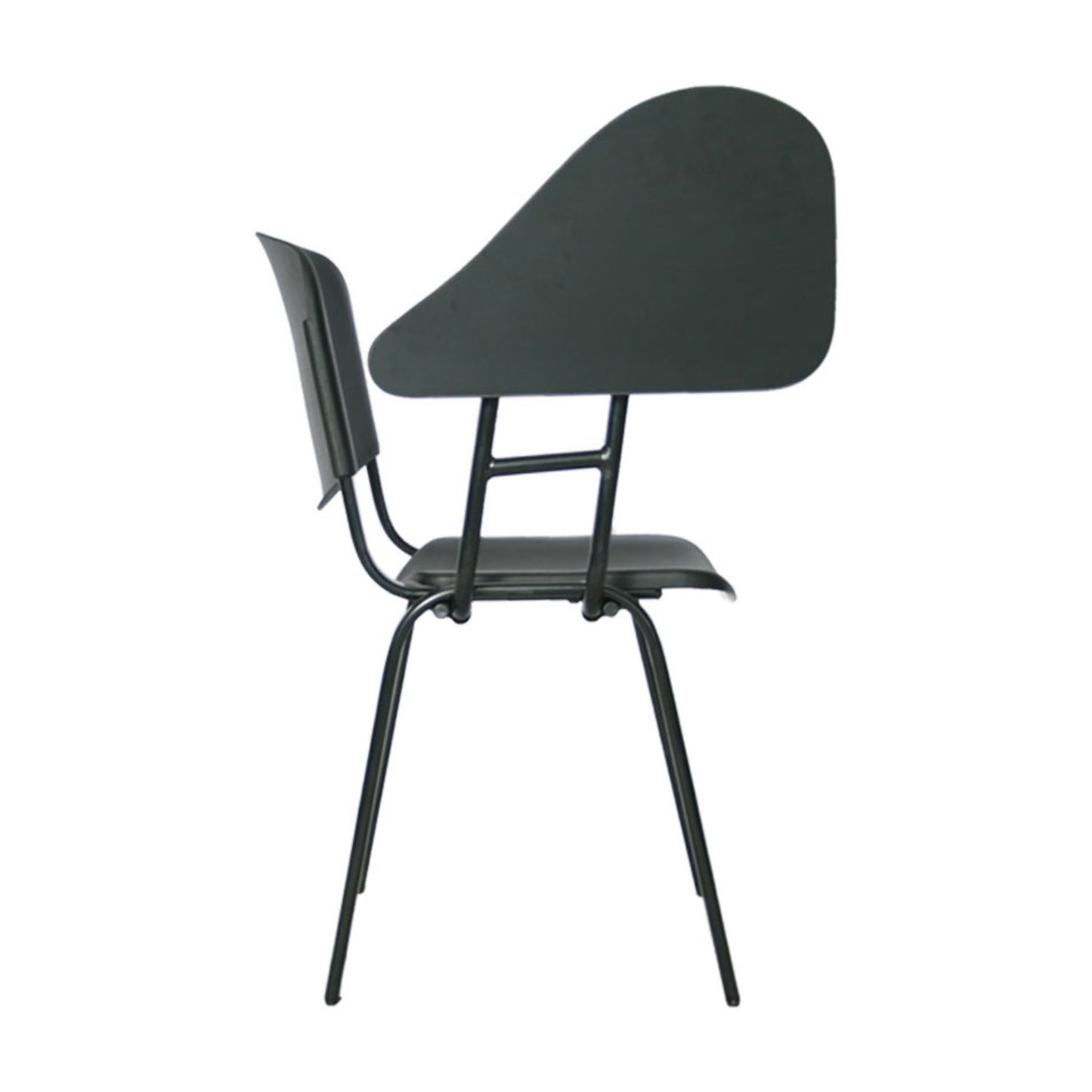 Silla Universitaria Isosceles Brazo Abatible gris