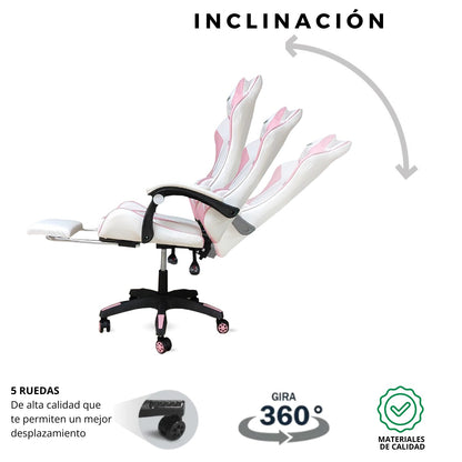 Silla Gamer Astro Pro Morada Negra