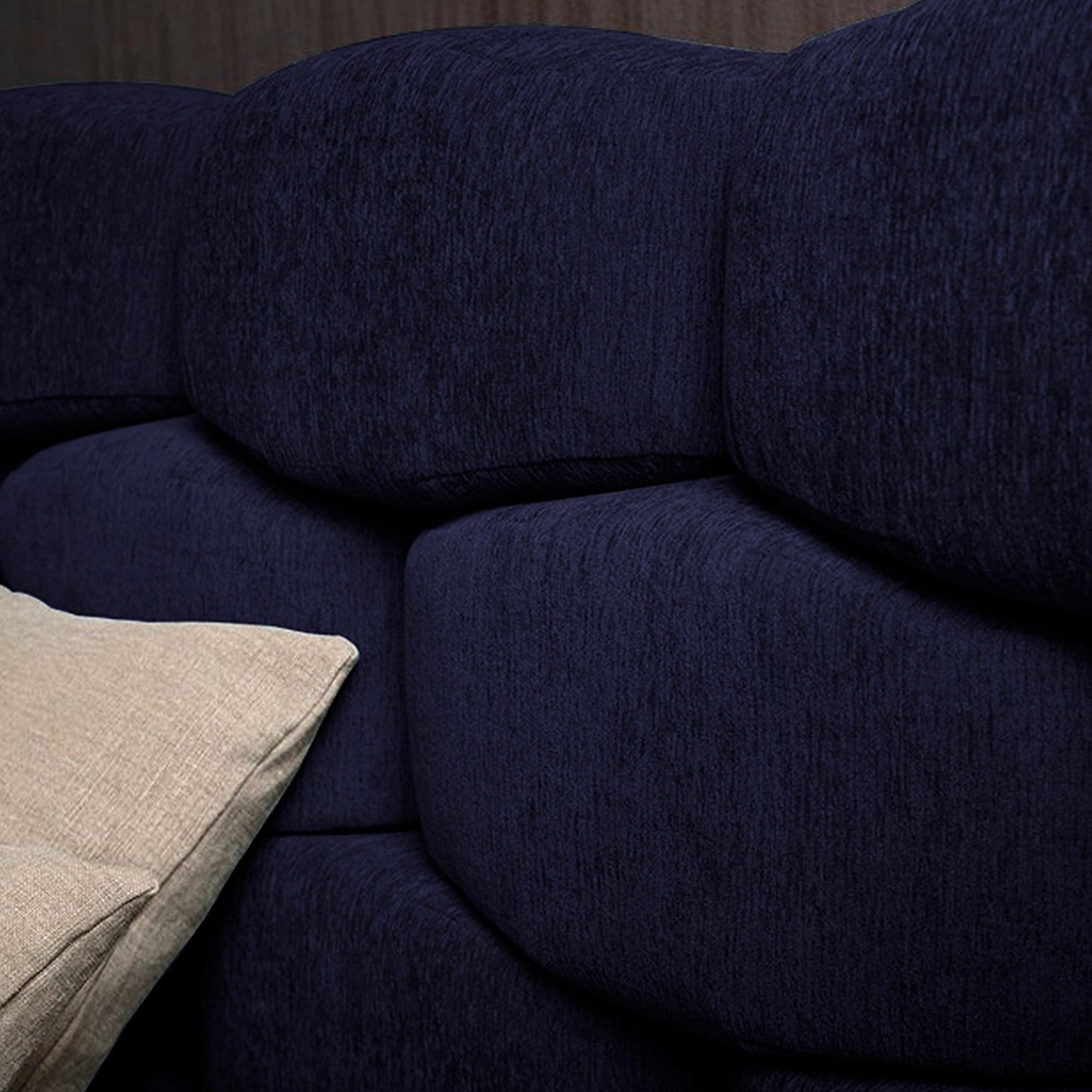Espaldar de Cama Doble Esmeralda azul