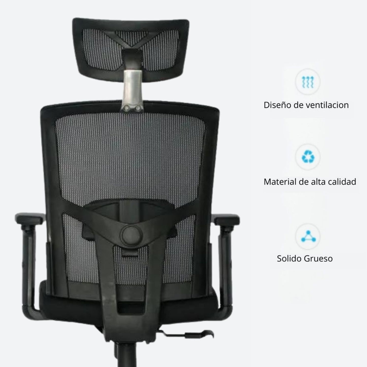 Silla de Oficina Polux Premium Negro