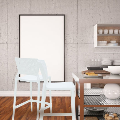 Silla de Barra Alice Blanco