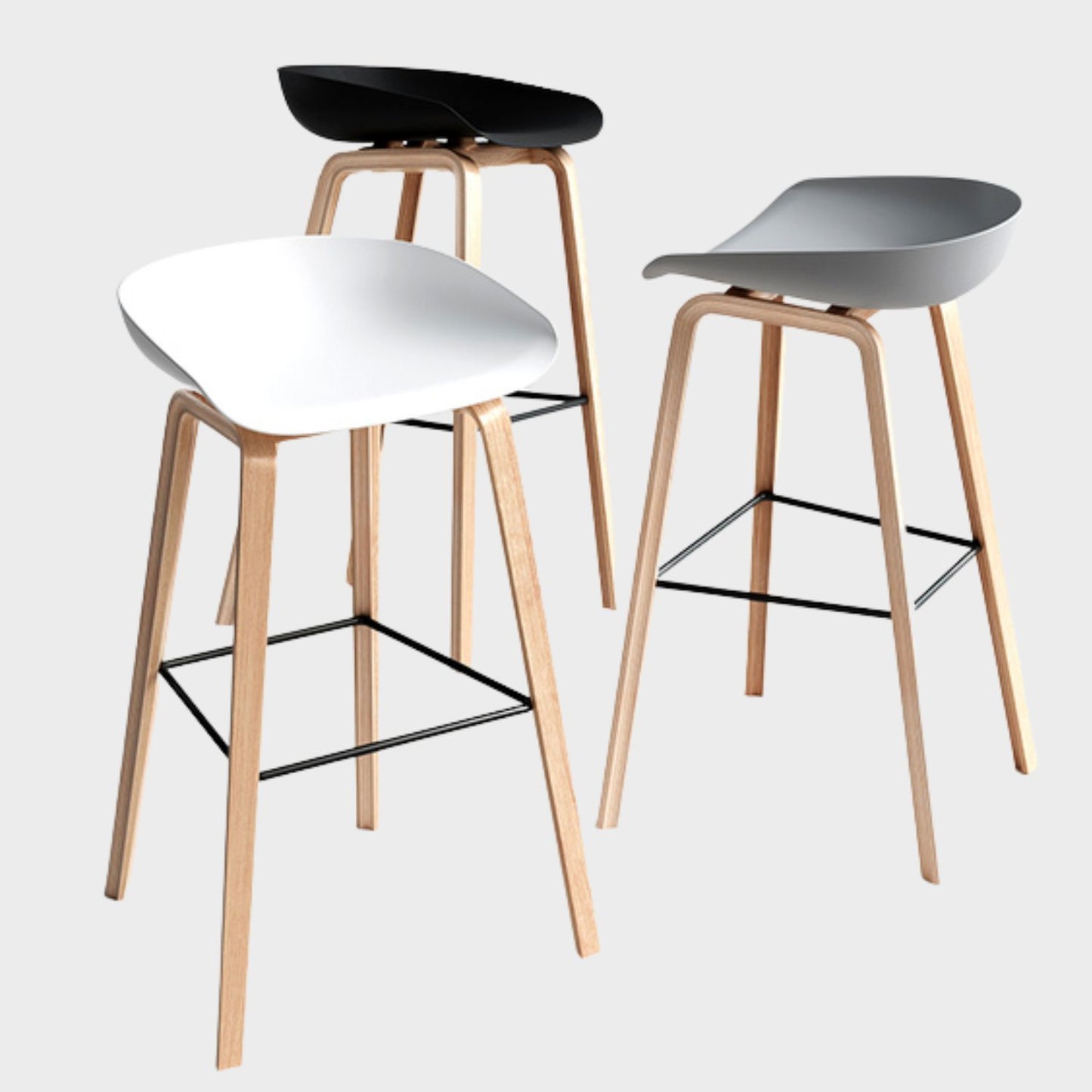 Silla de Barra Milyi Negro