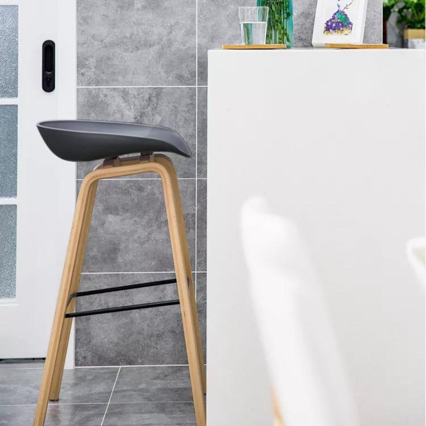 Silla de Barra Milyi Negro