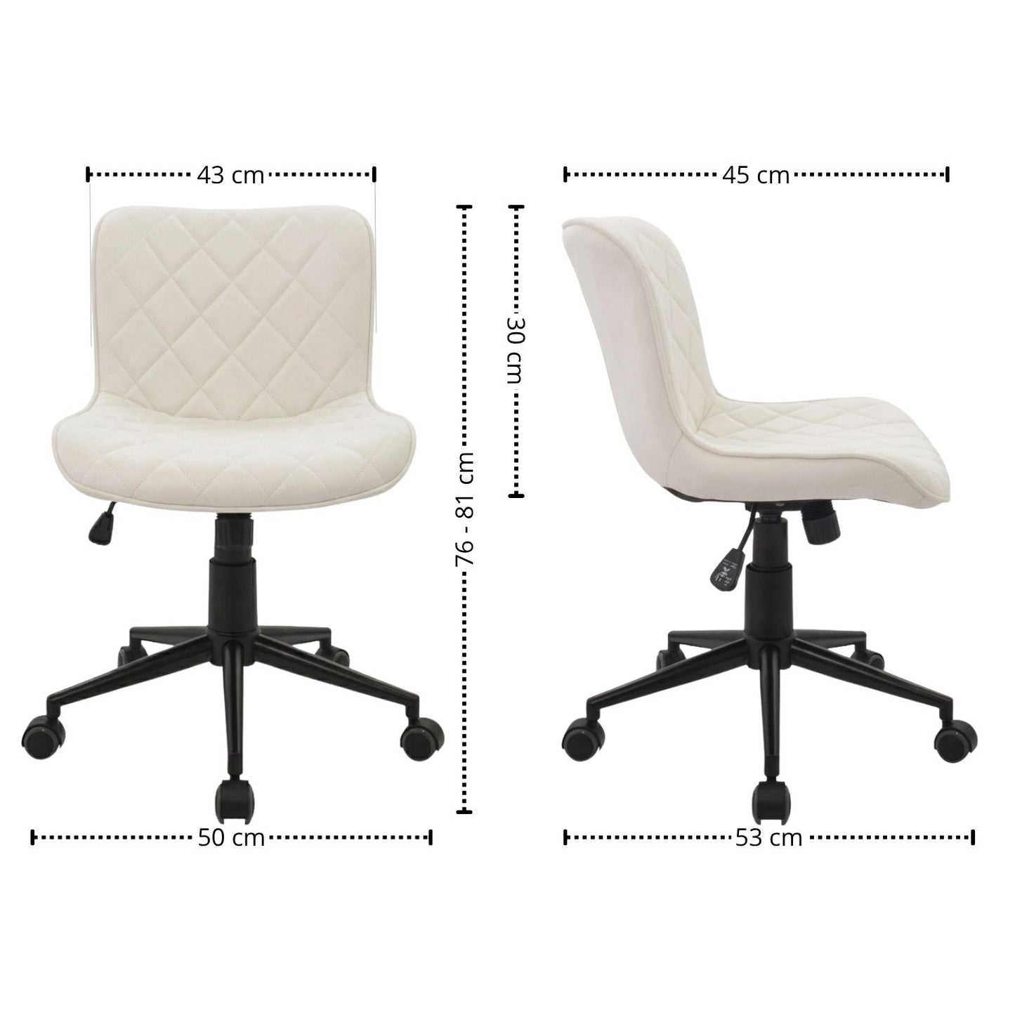 Silla Leyla Giratoria Terciopelo Arena