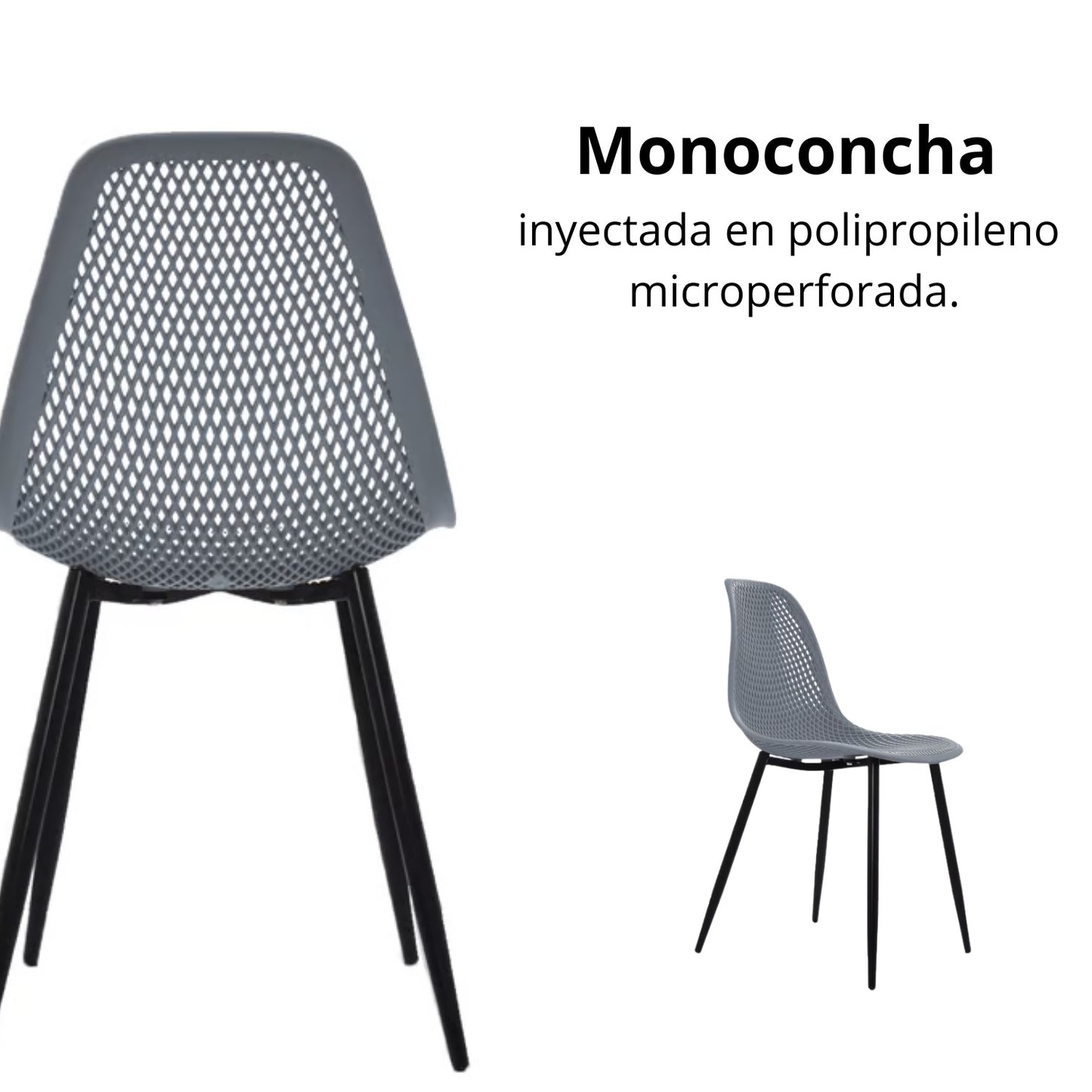 Silla Itto II Gris