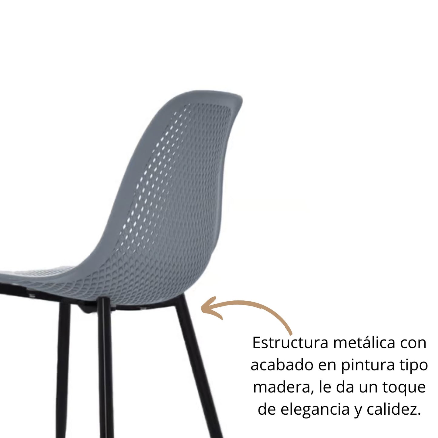 Silla Itto II Gris