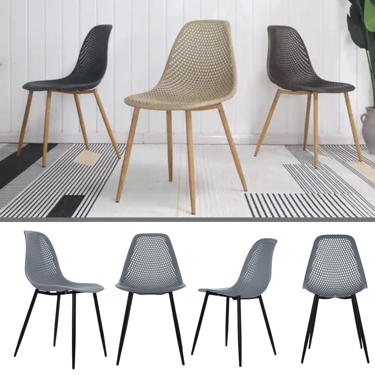 Silla Itto II Gris