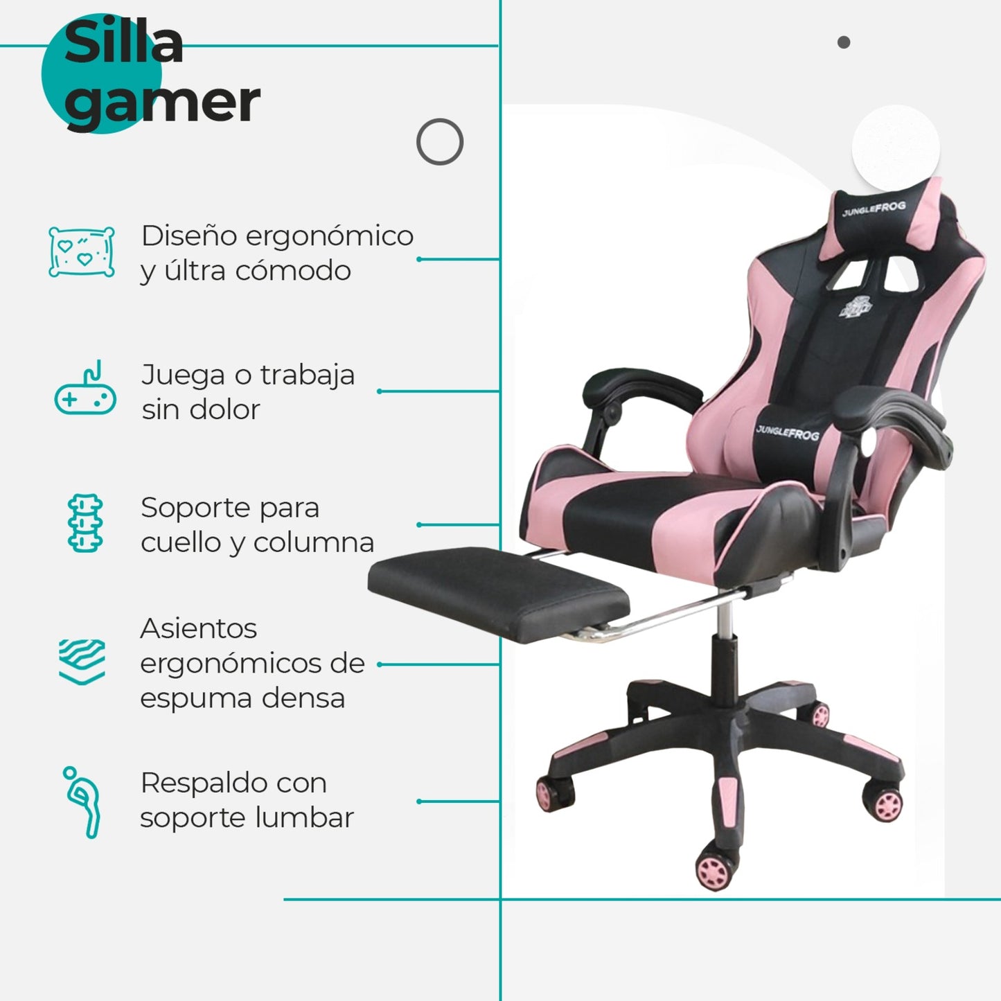 Silla Gamer Astro Pro Negra