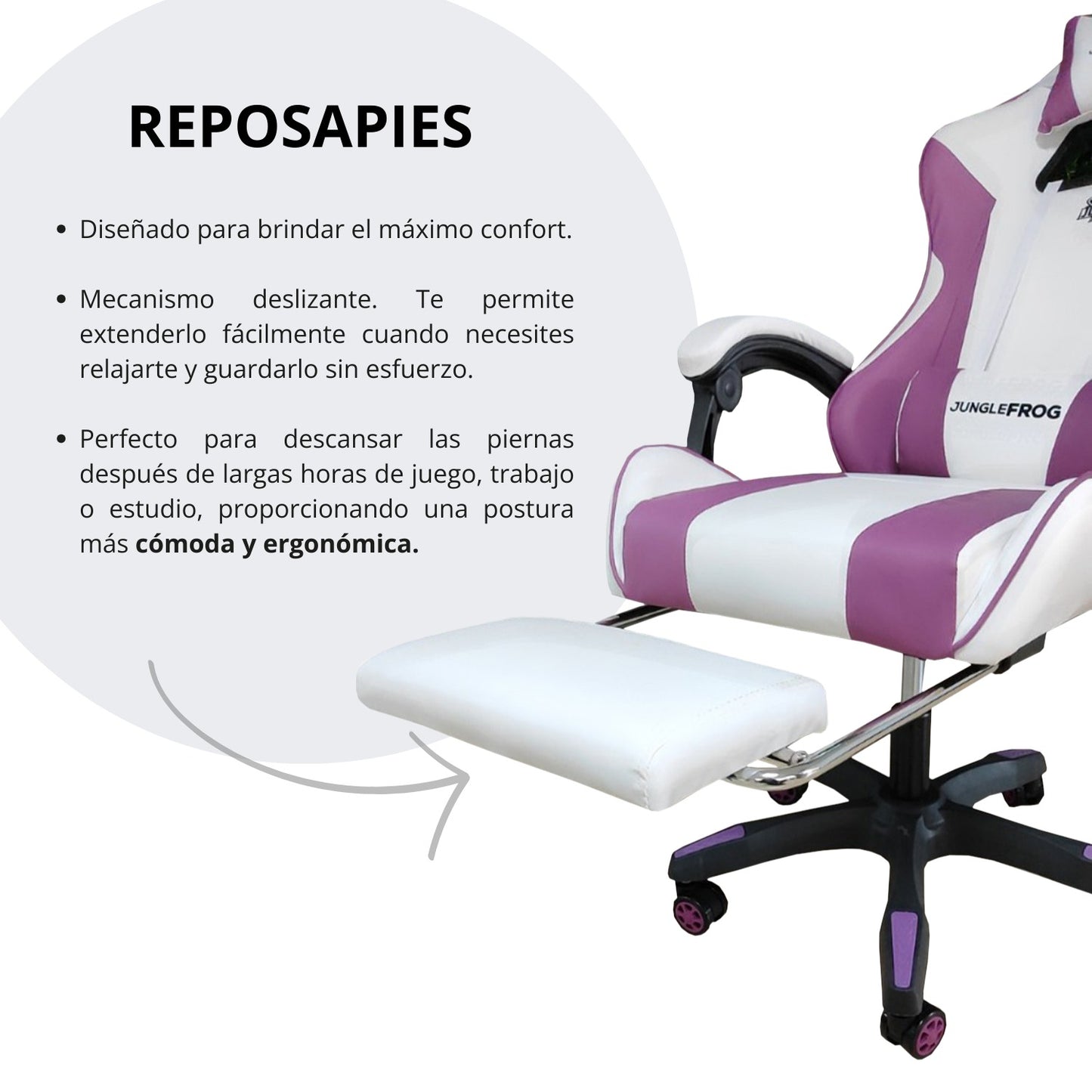 Silla Gamer Astro Basica Morada