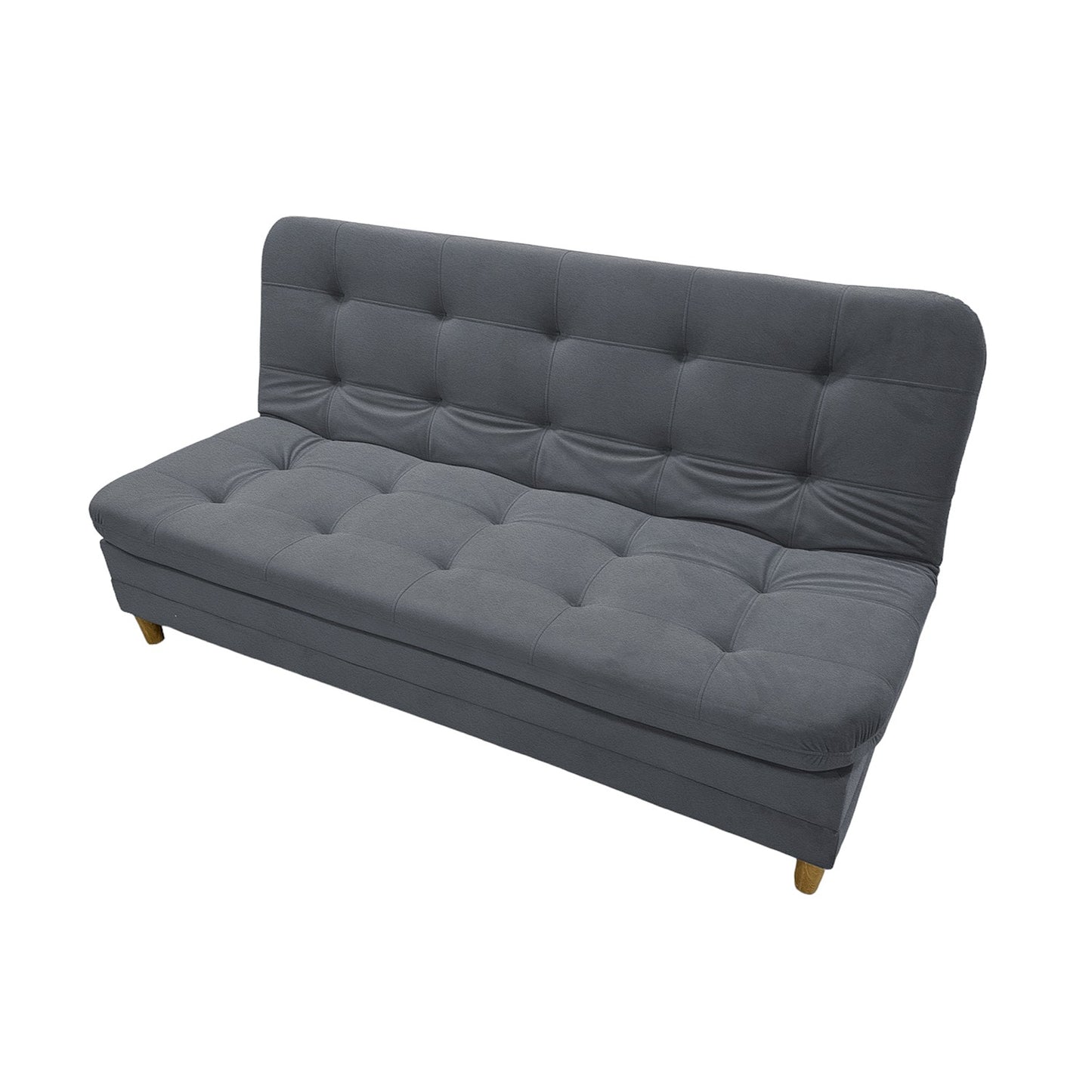 Sofa cama 3 Posiciones Clic Clac Yezz gris plomo 170 cm