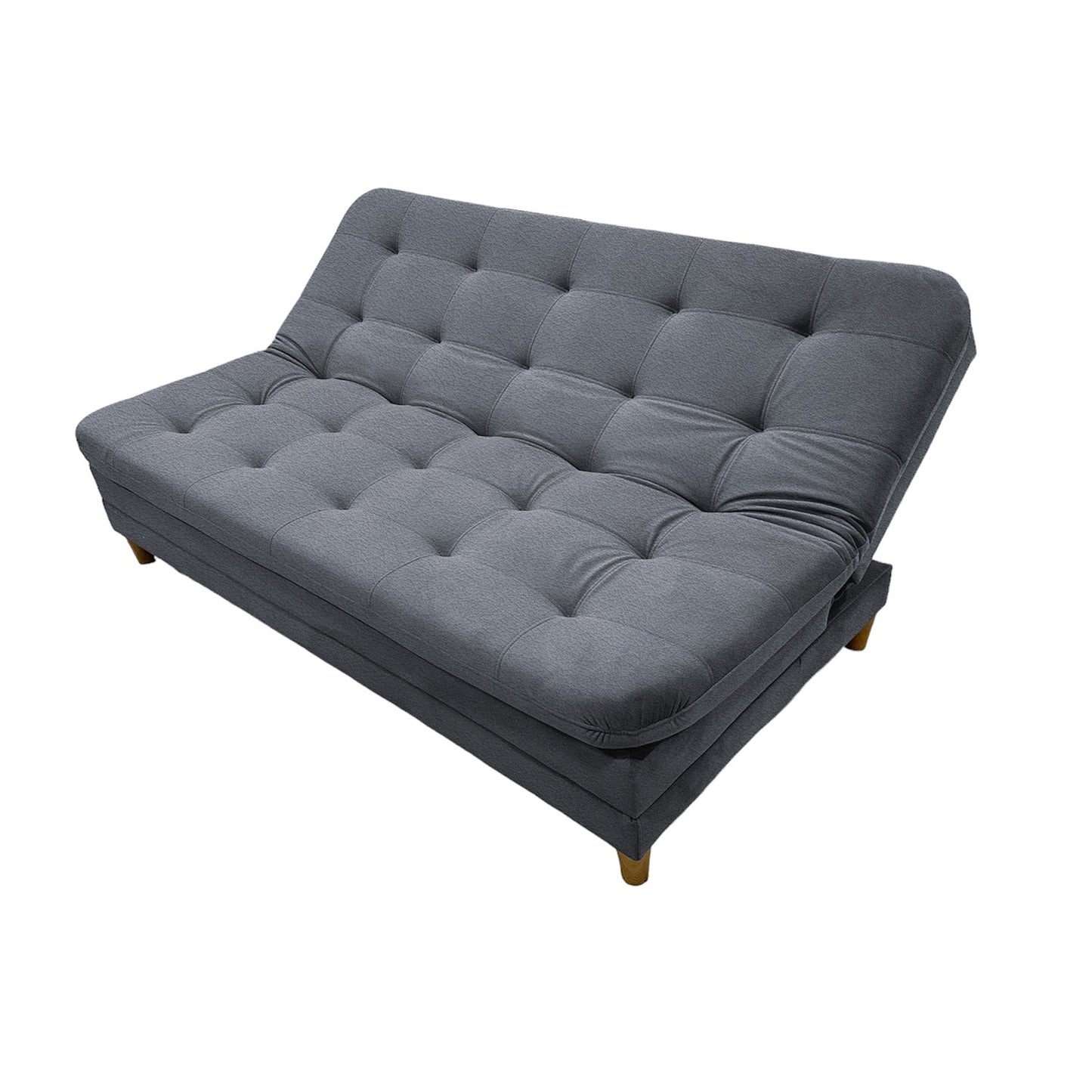 Sofa cama 3 Posiciones Clic Clac Yezz gris plomo 170 cm
