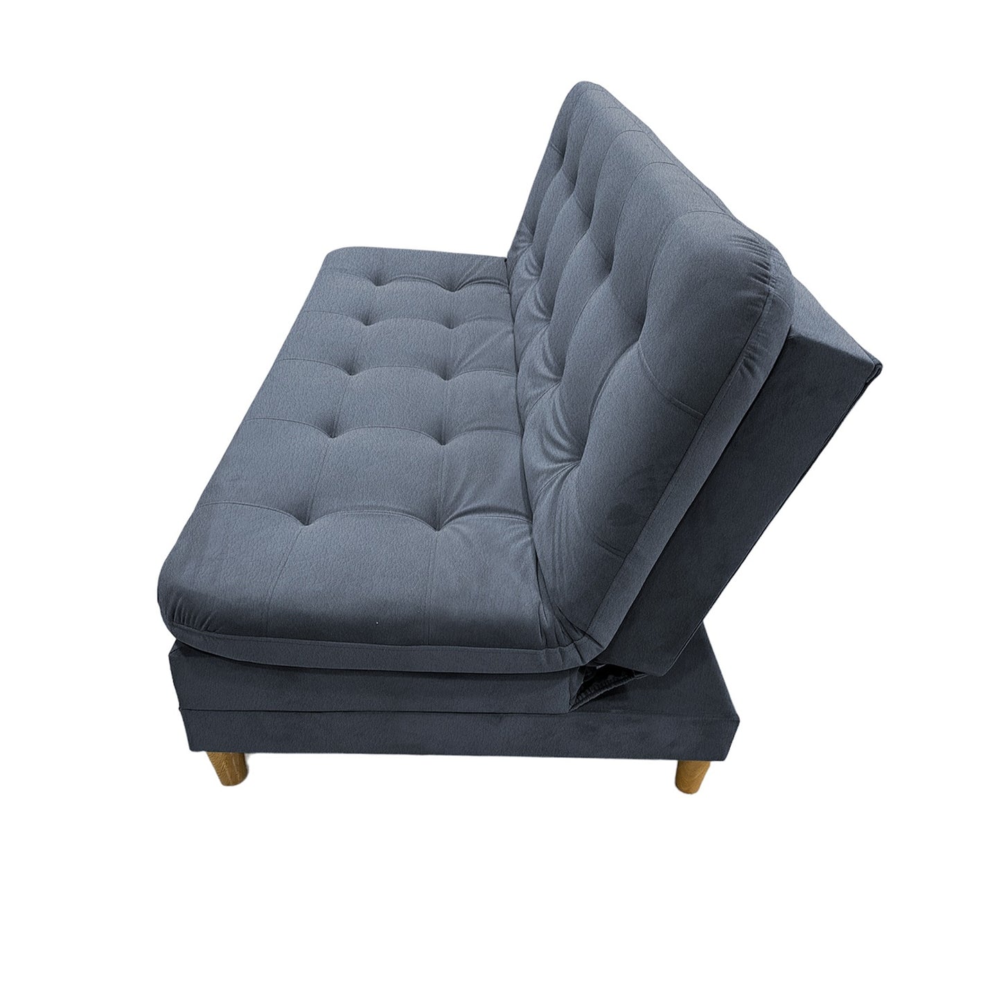 Sofa cama 3 Posiciones Clic Clac Yezz azul 170 cm
