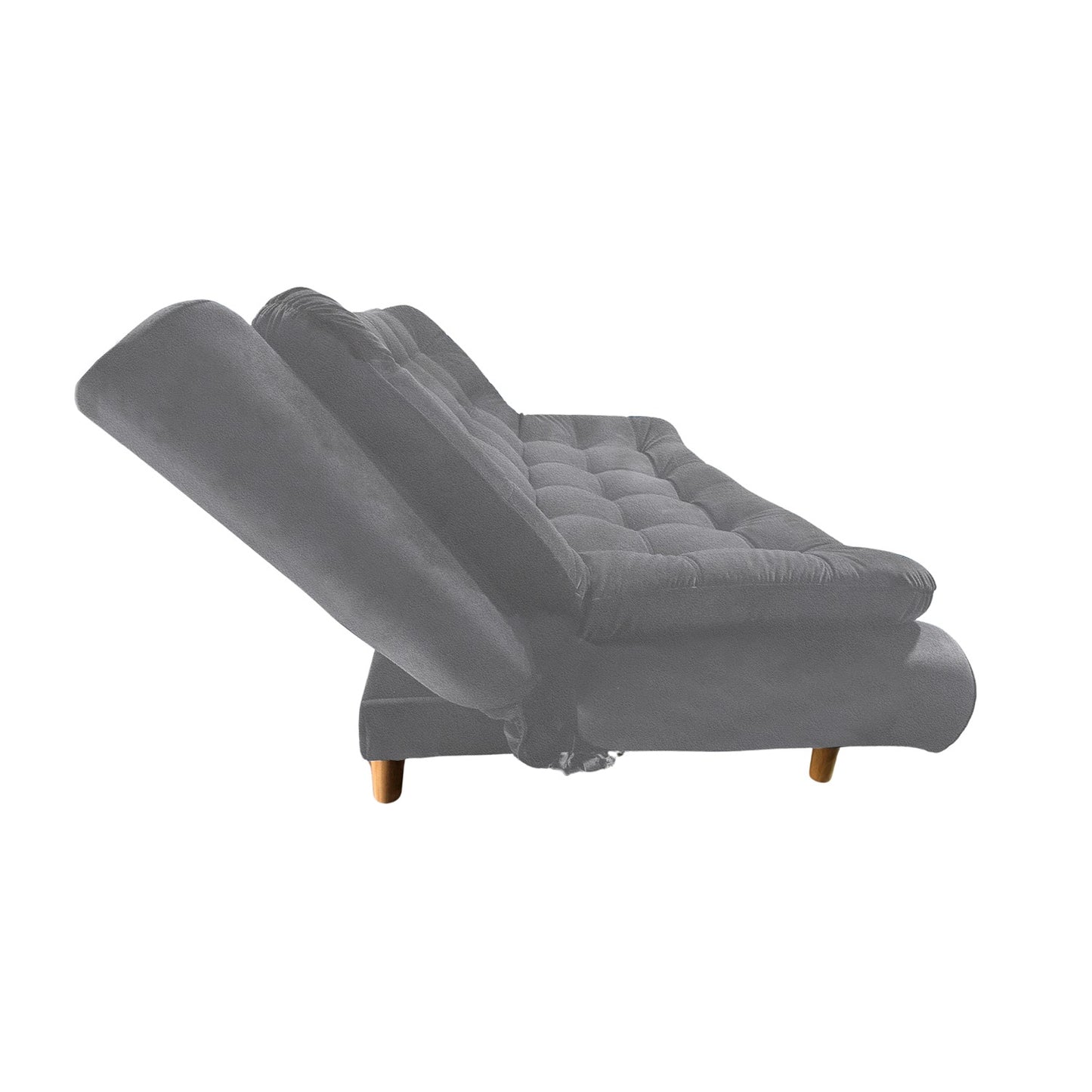 Sofa cama 3 Posiciones Clic Clac Kloe gris 180 cm