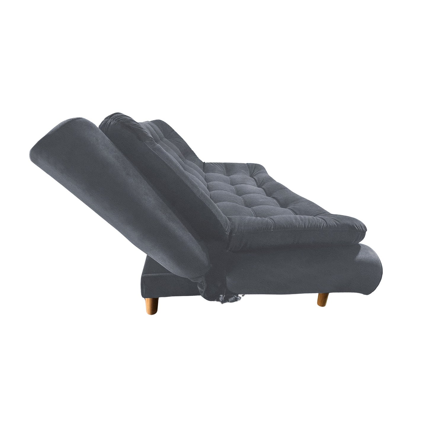 Sofa cama 3 Posiciones Clic Clac Kloe gris plomo 180 cm