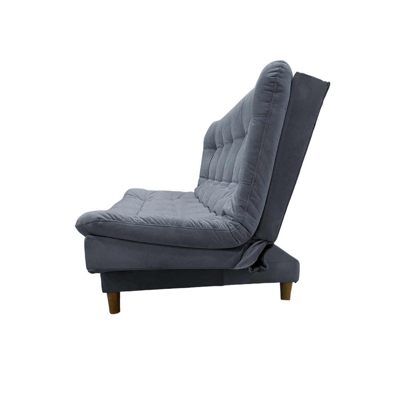 Sofa cama 3 Posiciones Clic Clac Zou gris plomo 170 cm