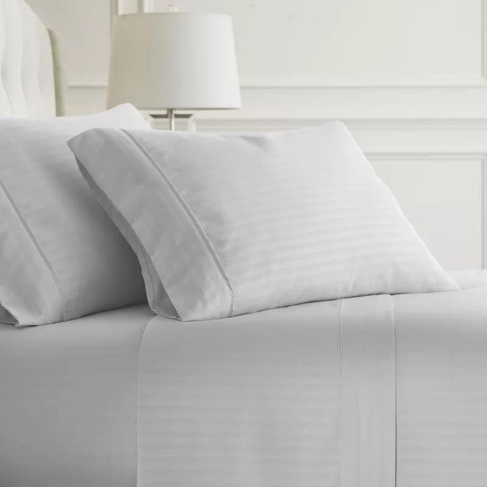 Sabanas Hoteleras Luxury 300 Hilos Sencillas 100 x 190 Blanca
