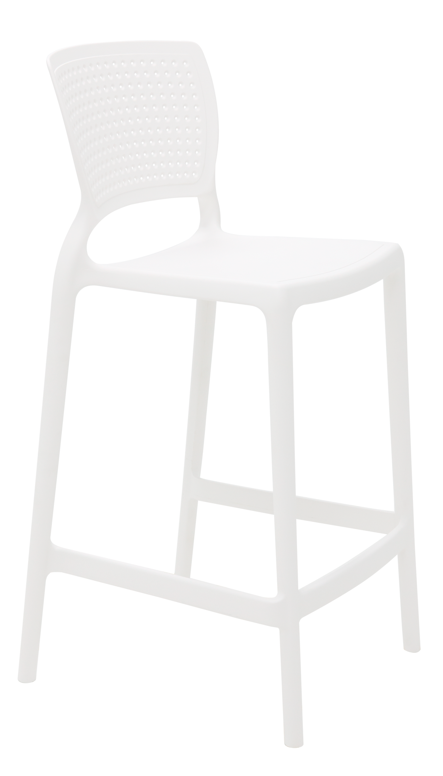 Silla de Barra Alice Blanco