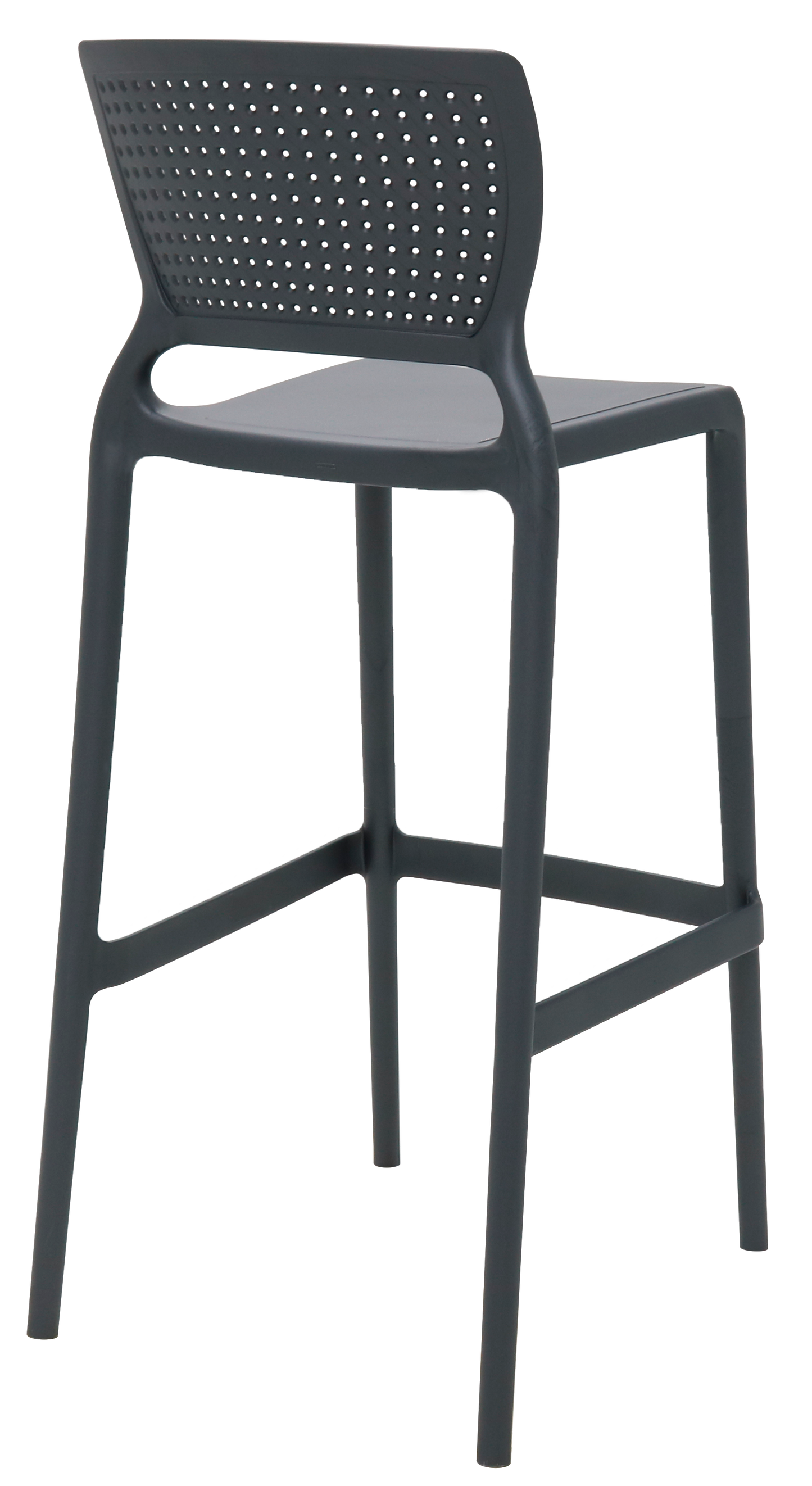 Silla de Barra Alice Negro