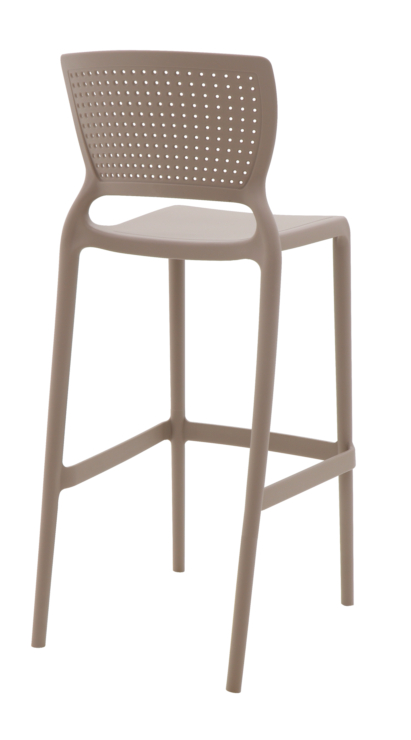 Silla de Barra Alice Beige