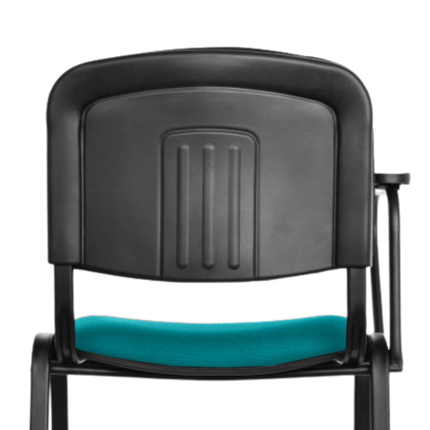 Silla Universitaria Isosceles Tapizada Brazo Fijo verde