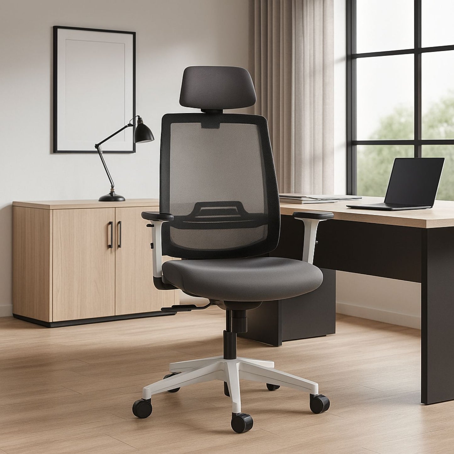 Silla Presidencial Perla 120X48X51 Blanco