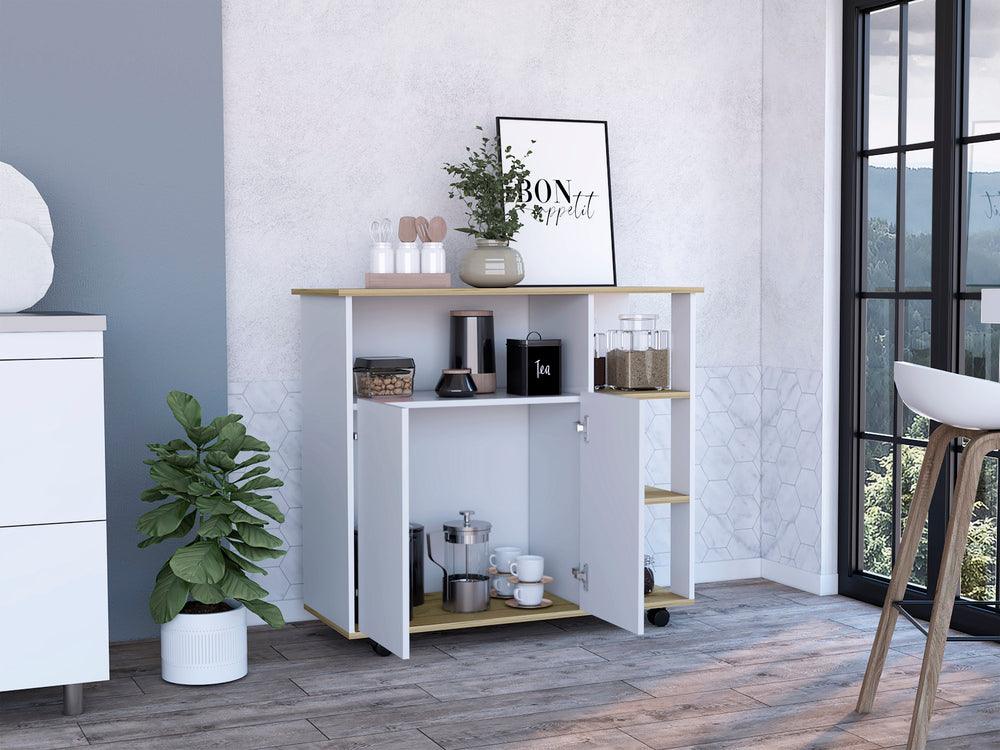 Meson De Cocina Ulmari 2P Blanco Duna