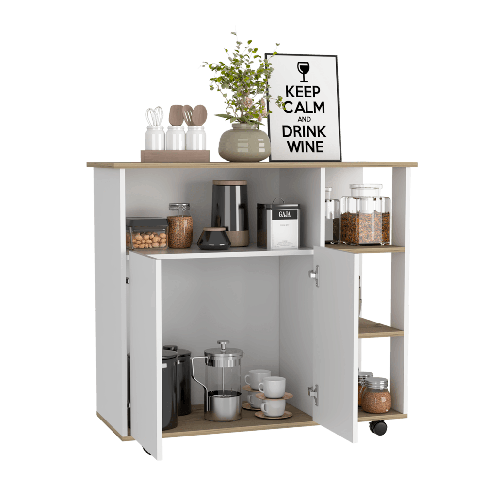 Meson De Cocina Ulmari 2P Blanco Duna