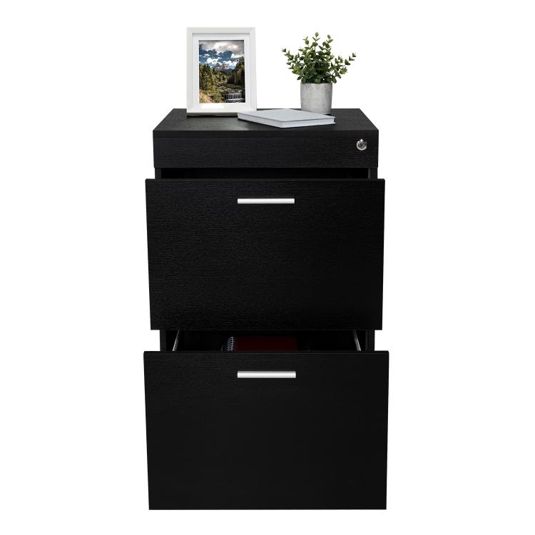 Archivador 2 Cajones Perlano Wengue
