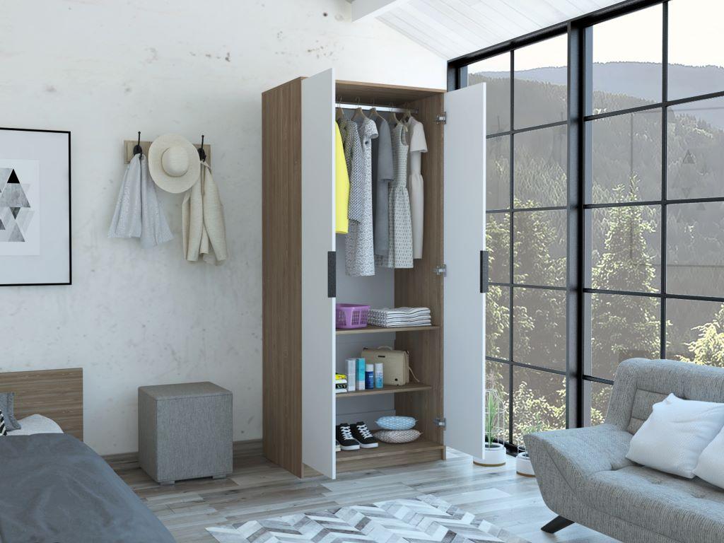 Closet Okria Miel Y Blanco