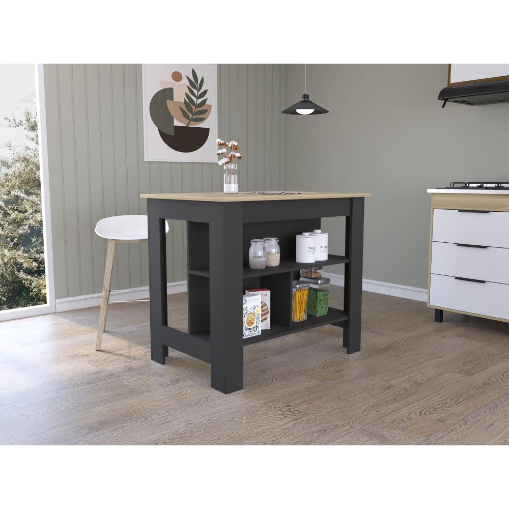 Barra De Cocina Serima Wengue Y Duna