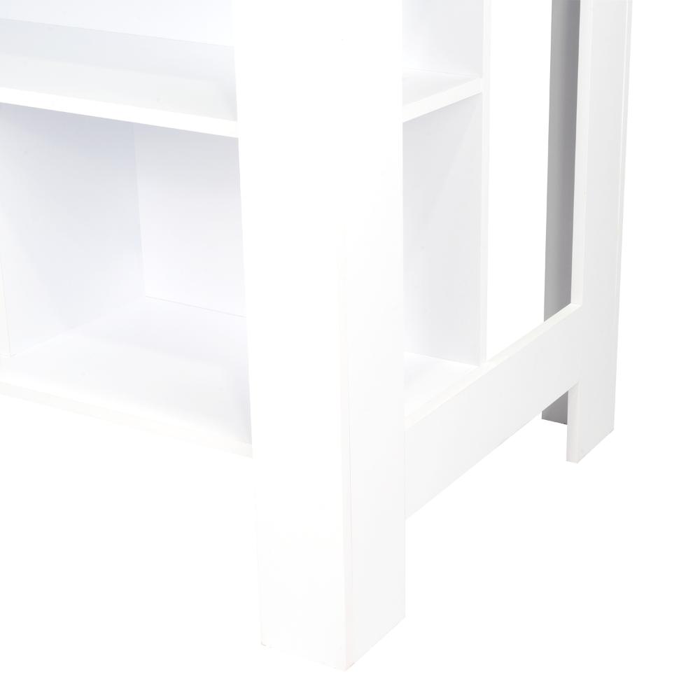 Barra De Cocina Serima Ceniza Y Blanco