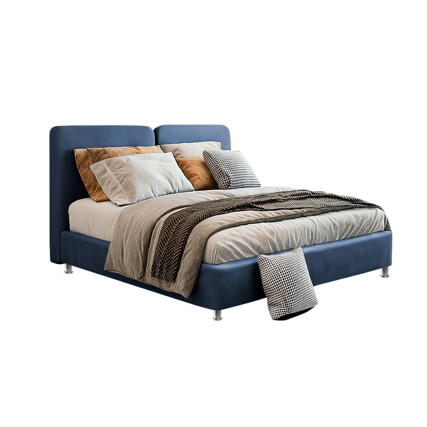 Cama Queen Gabor Azul