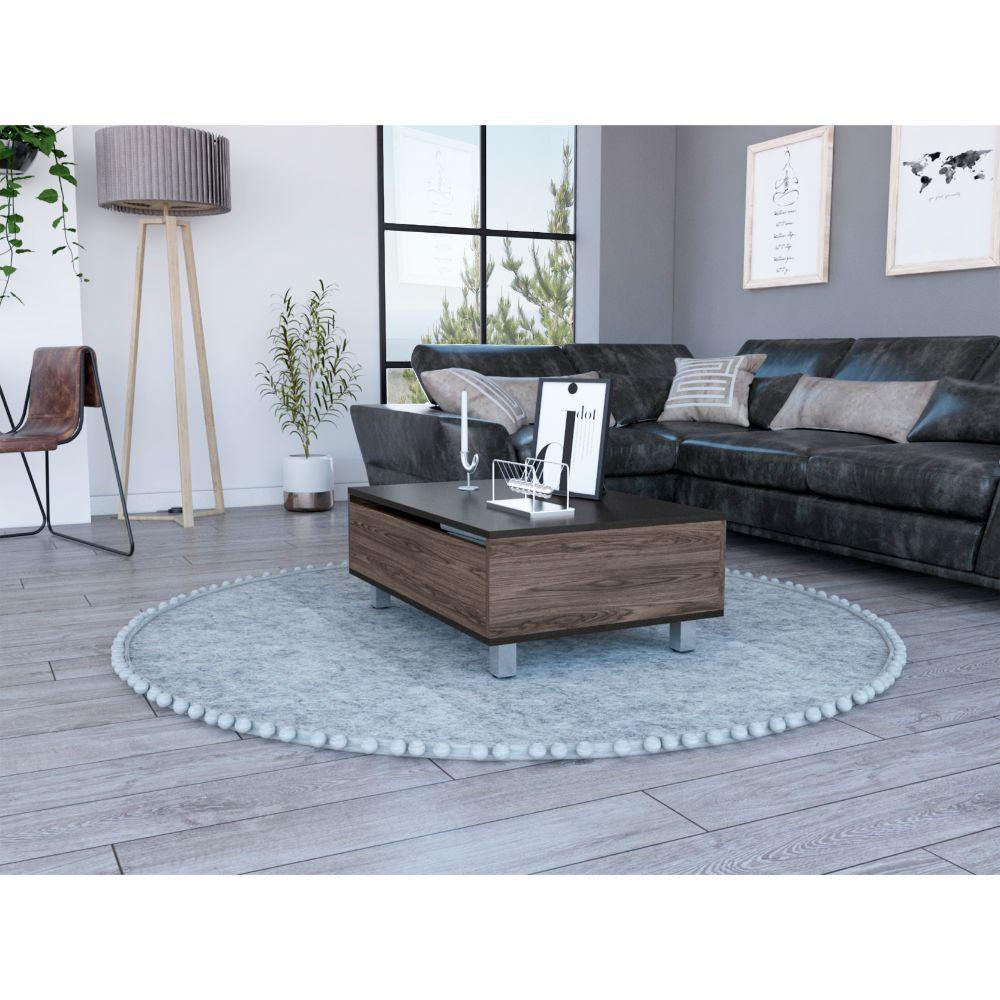 Mesa De Centro Funcional Denure 5G-2 Coñac Wengue