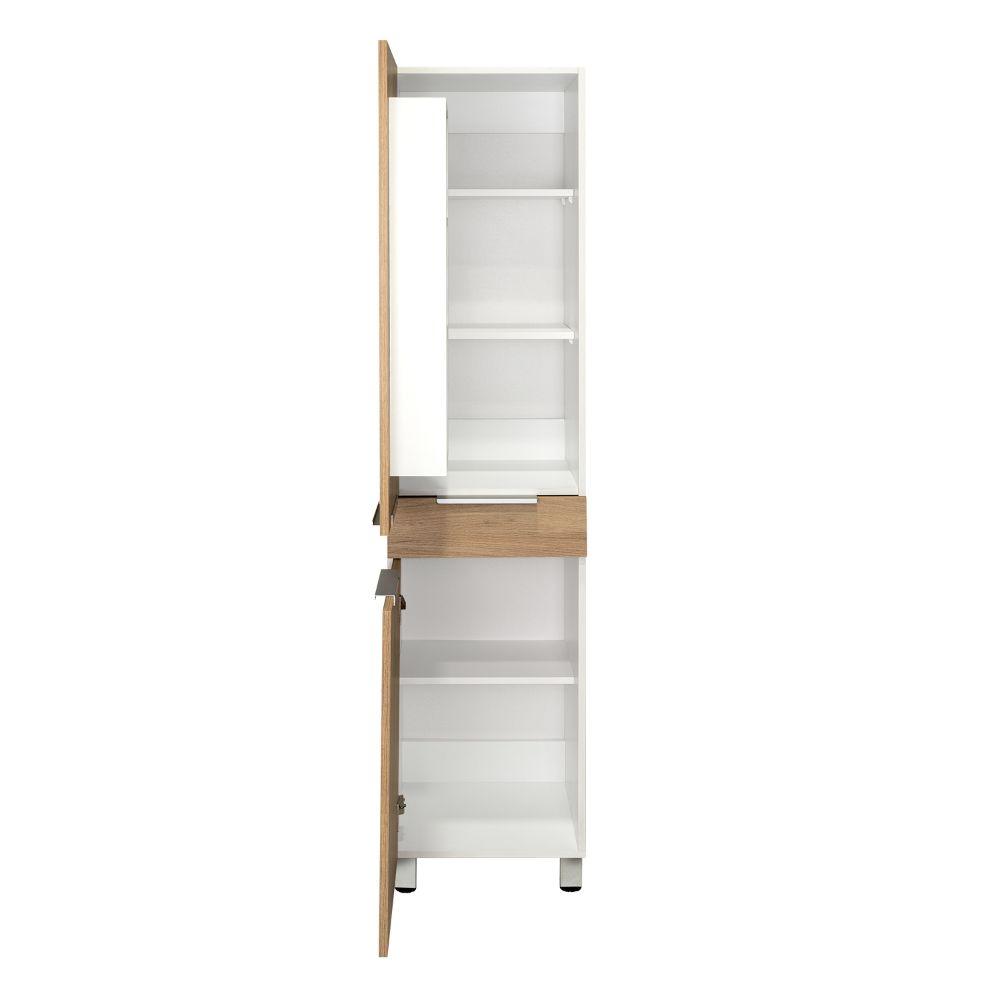 Alacena Lyvora Blanco Y Rovere