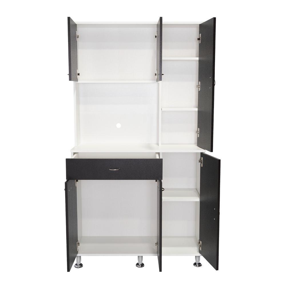 Mueble Alacena Koriva Blanco Y Wengue
