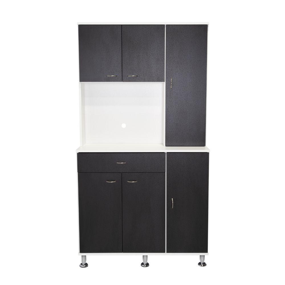 Mueble Alacena Koriva Blanco Y Wengue