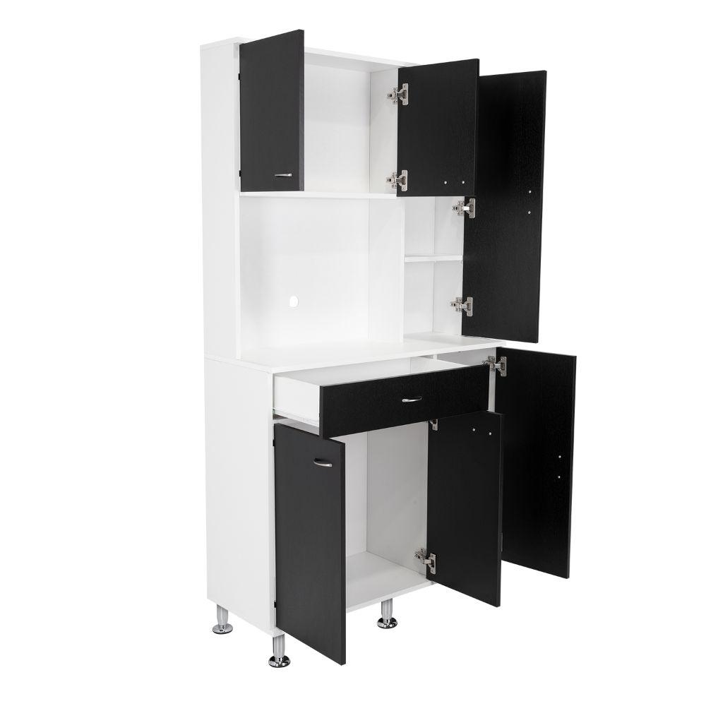Mueble Alacena Koriva Blanco Y Wengue