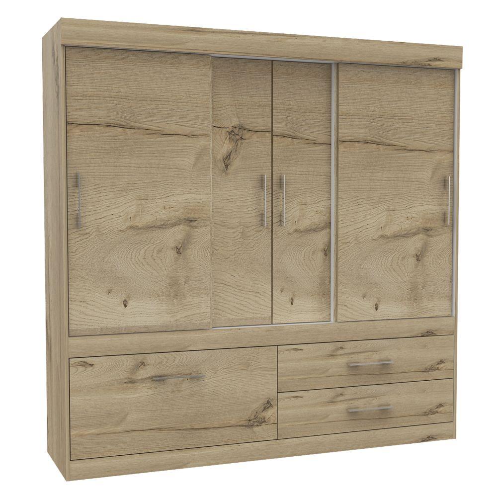 Closet Muriel 180 Duna Y Blanco