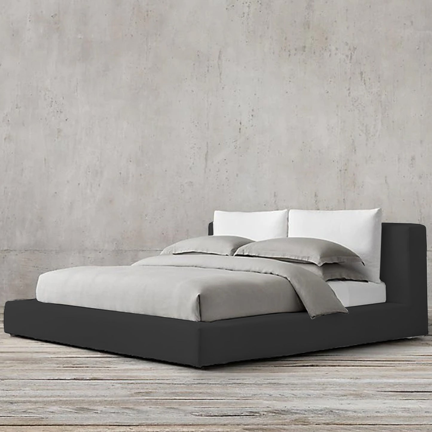 Cama Semidoble Astoria Negro