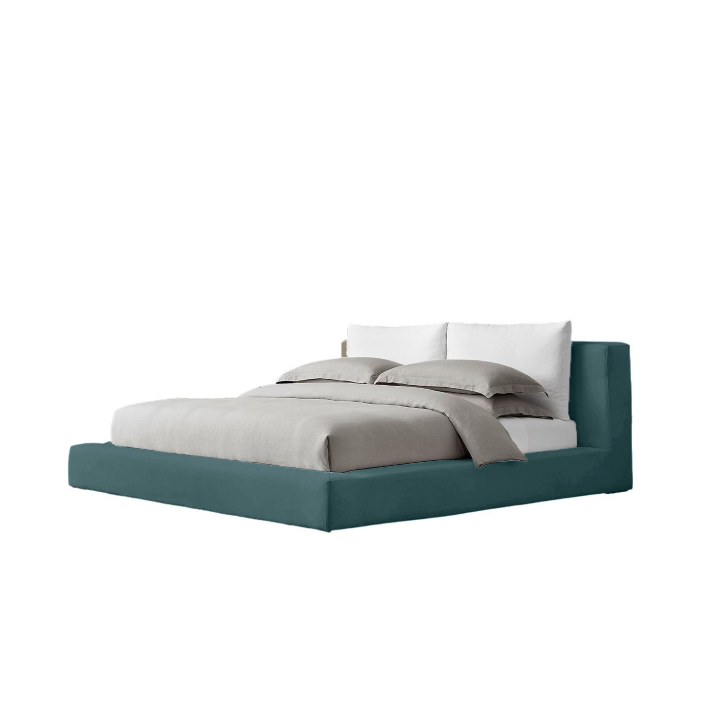 Cama Doble Astoria Verde