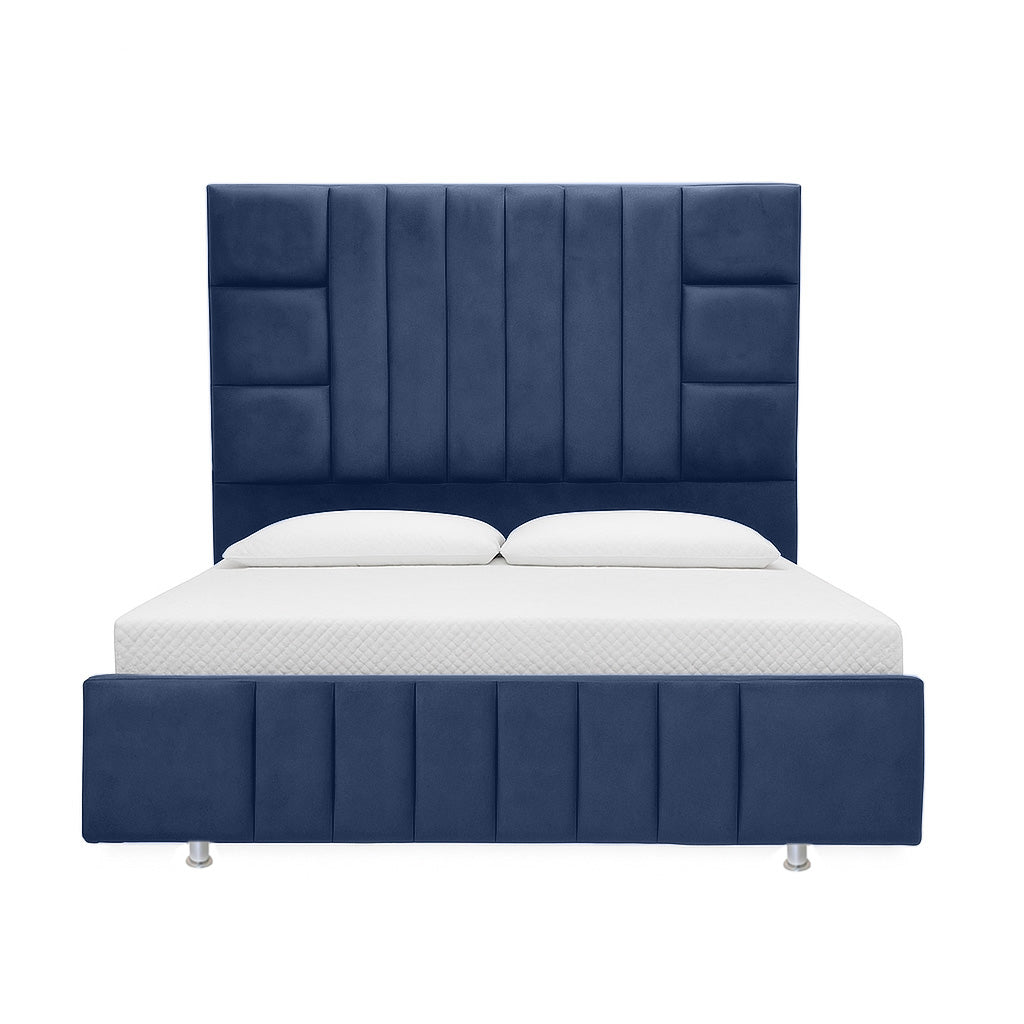 Cama King Fiora Azul