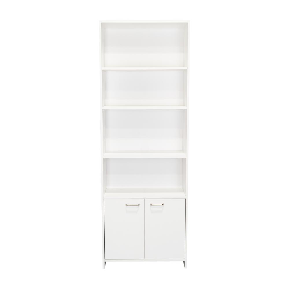 Biblioteca Omelun 1.80 Con Puertas (1C) Bl