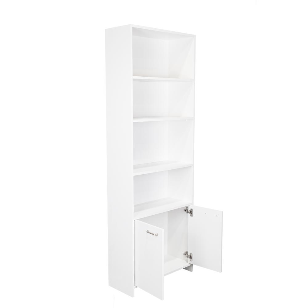 Biblioteca Omelun 1.80 Con Puertas (1C) Bl