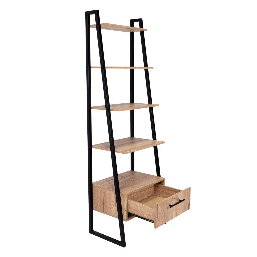 Estanteria Ferrero 1 Cajon Duna+Estructura Metalica Negra